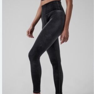 NWT Black Athleta Elation Velvet Tight